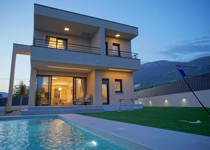 Βίλα New Blue Horizon With Heated Pool
